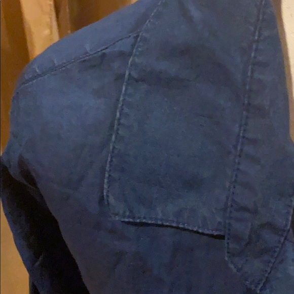 Navy boyfriend shirt - Picture 2 of 3